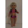 bikini hard roze baby born 43cm/american girl,sophia's 46cm