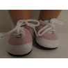 wit met roze schoentjes baby born 43cm