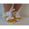 sport schoentjes oker geel baby born 43cm