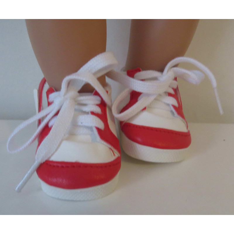 sport schoentjes rood baby born 43cm