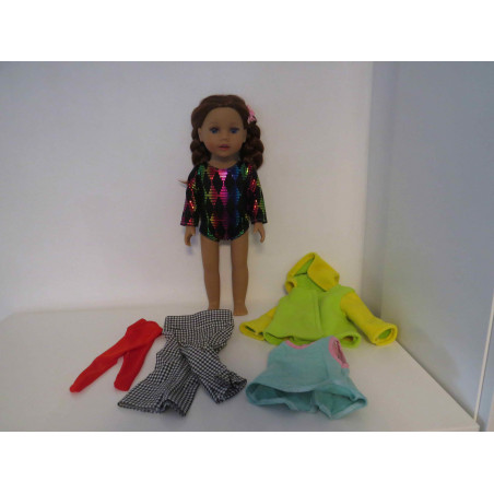 kleding set 2 american girl 46cm