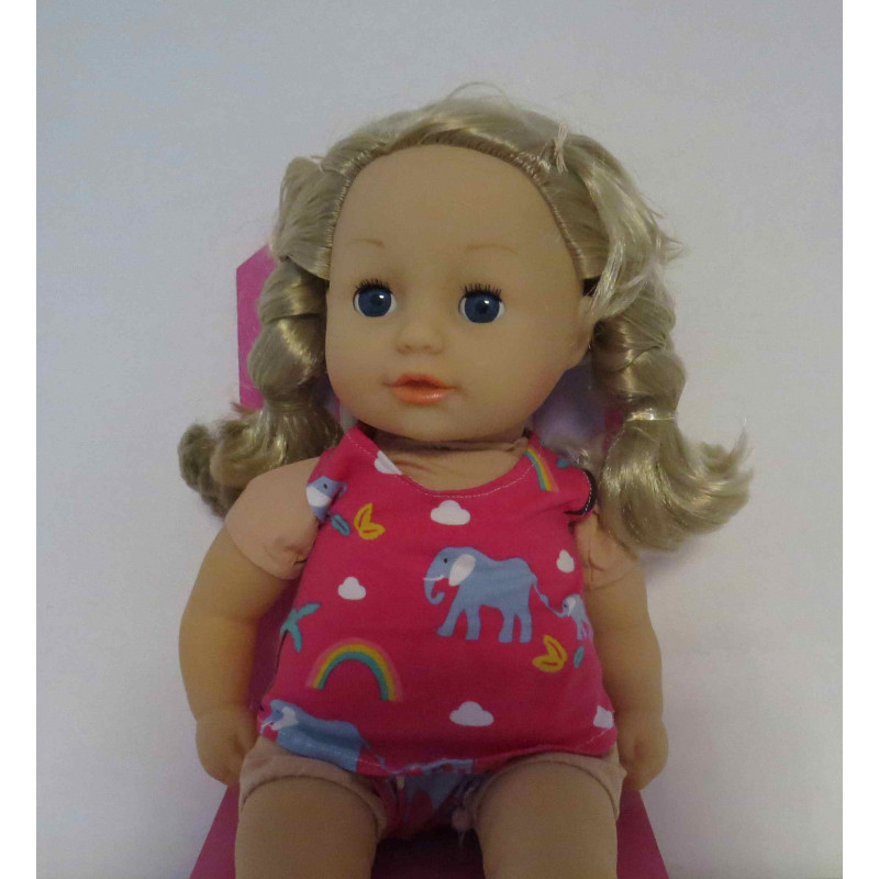 ondergoed hard roze olifanten little baby annabell 36cm