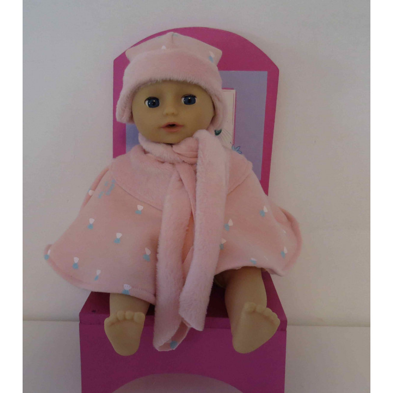 poncho roze mini baby annabell 30cm
