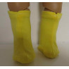 stoffen laarzen geel baby born 43cm