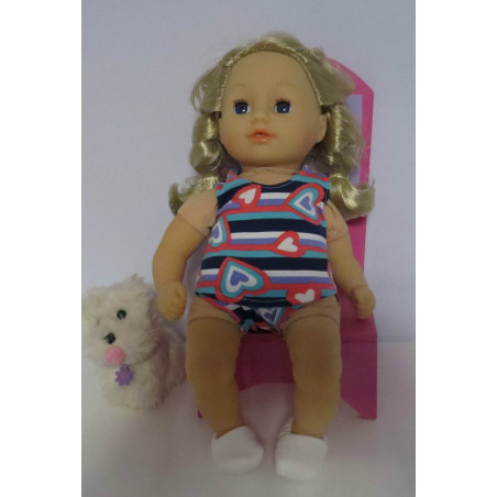 ondergoed setje hartjes little baby annabell 36cm