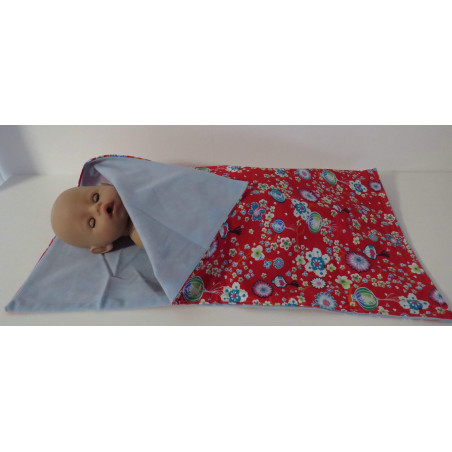 campingslaapzak rood chinees baby born 43cm