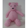 knuffel beer roze sterren 46cm