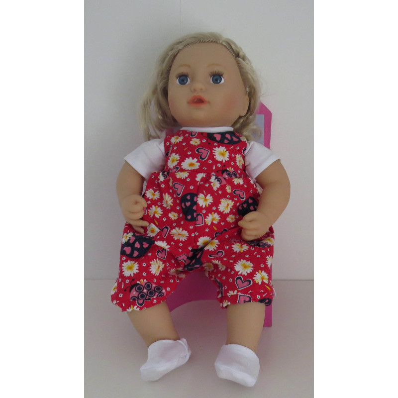 speelpakje rood lieveheersbeestje baby annabell 43cm