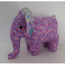 knuffel olifant roze...