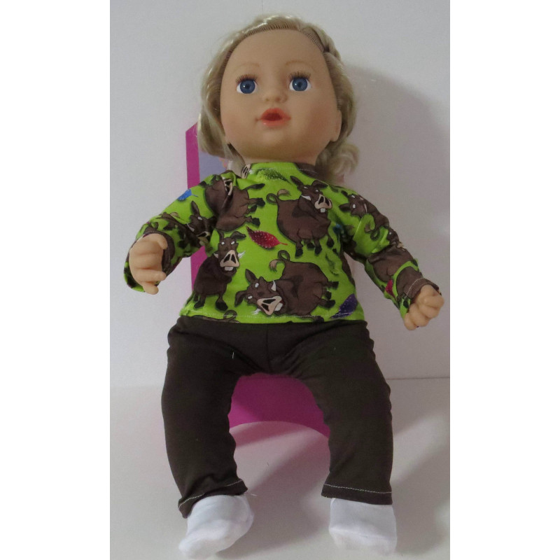 kleding setje pumba baby annabell 43cm