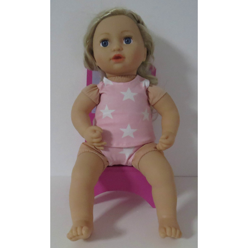 ondergoed setje roze sterren baby annabell 43cm