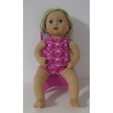 ondergoed setje roze tropical baby annabell 43cm