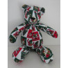 knuffel kerst beer groen 38cm