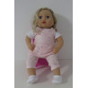 jurk setje licht roze baby annabell 43cm