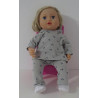 capuchontrui setje grijs ankers baby annabell 43cm