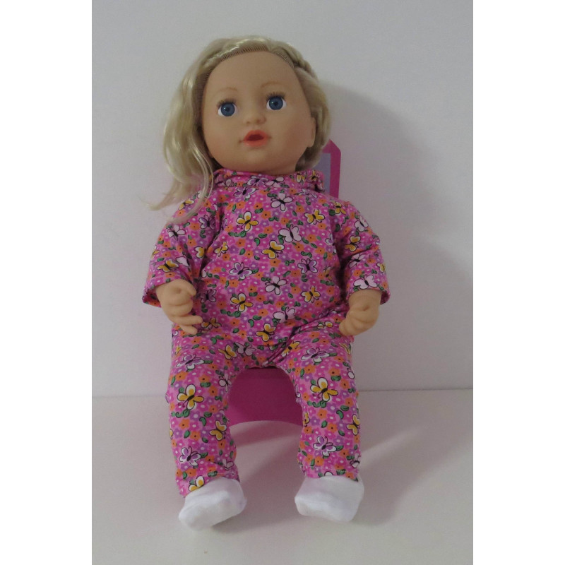 capuchontrui setje vlinders baby annabell 43cm