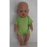 romper korte mouw licht groen baby born 43cm