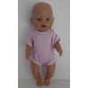 romper korte mouw roze baby born 43cm