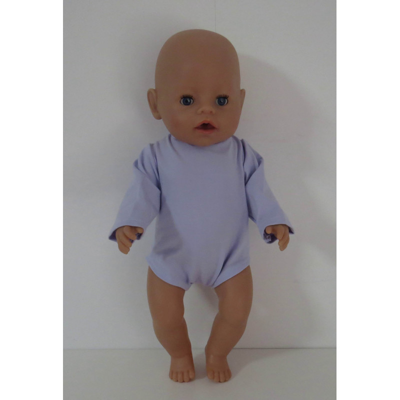 romper lange mouw lila baby born 43cm