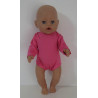 romper lange mouw midden roze baby born 43cm