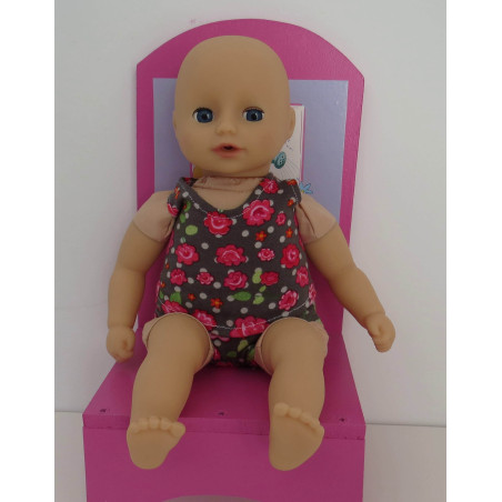 ondergoed setje roosjes mini baby annabell 30cm