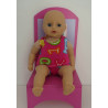 ondergoed setje roze cijfers mini baby annabell 30cm