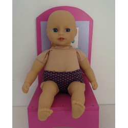 onderbroek stippen mini baby annabell 30cm