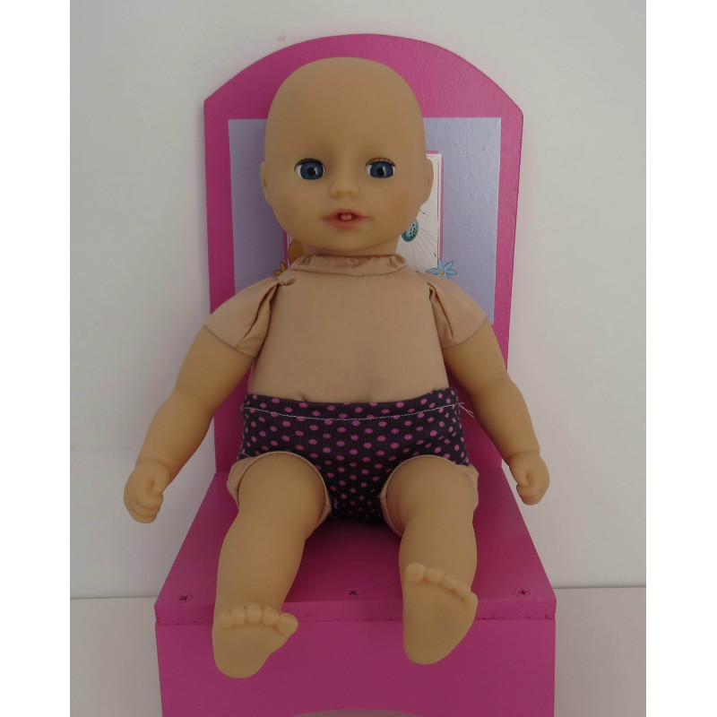 onderbroek stippen mini baby annabell 30cm