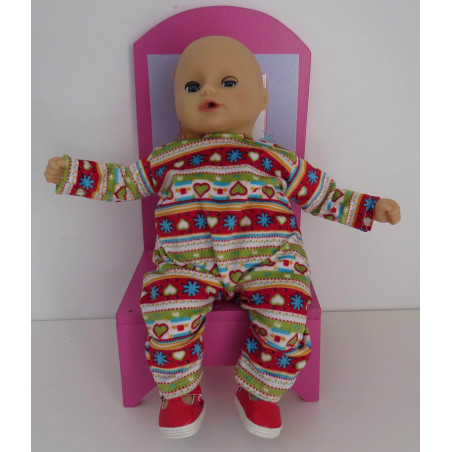 slobpak hartjesmini baby annabell 30cm