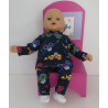 capuchontrui setje bouwwagens baby annabell 30cm