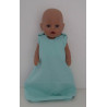 flannelen slaapzak mint baby born 43cm