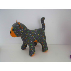 knuffel kat spinnen 35/25cm