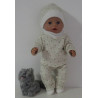 wintertrui set bomen baby born 43cm