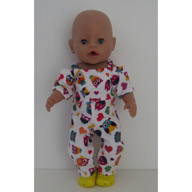 jumpsuit uil baby born 43cm