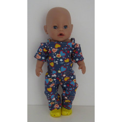 jumpsuit hartjes baby born...