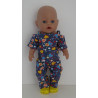 jumpsuit hartjes baby born 43cm