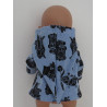 tussenjas blauw verkeer baby born 43cm