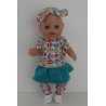 rok setje uiltjes little baby born 30cm