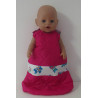 gewatteerde slaapzak hard roze vossen baby born 43cm