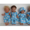 gift set blauw kat baby born 43cm
