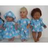 gift set blauw kat baby born 43cm