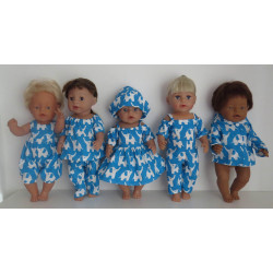 gift set blauw met...