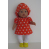 boot setje oranje sterren baby born 43cm