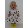 zomersejurk kangaroo baby born 43cm