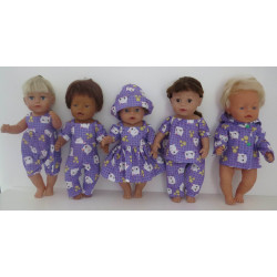 gift set lila kat baby born...