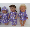 gift set lila kat baby born 43cm