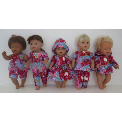 gift set rood gekleurd baby...
