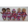 gift set rood gekleurd baby born 43cm