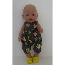 speelpakje grijs uilen baby...