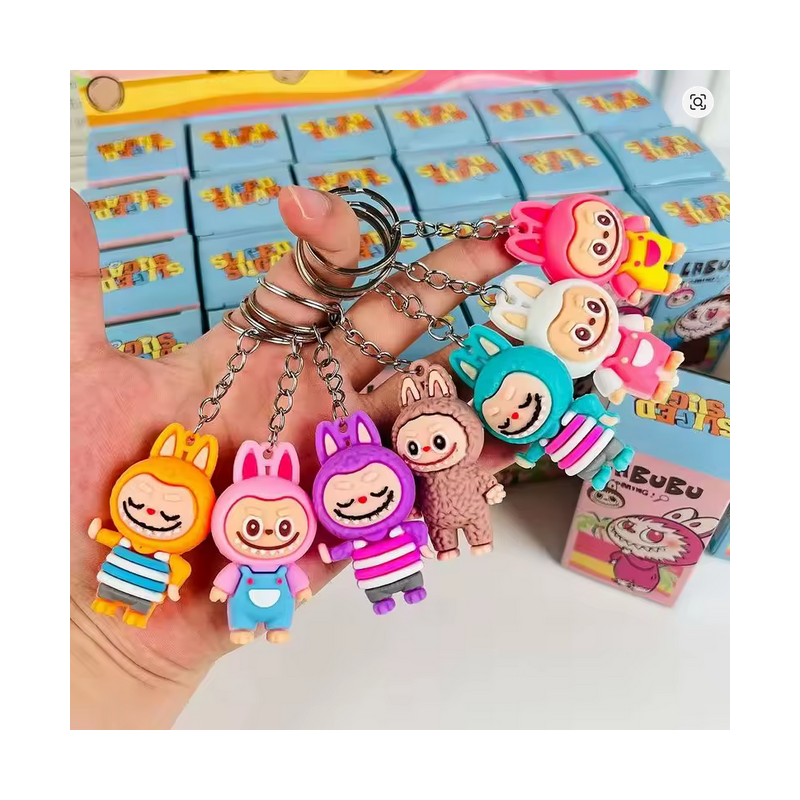 labubu radom sleutelhanger 8cm